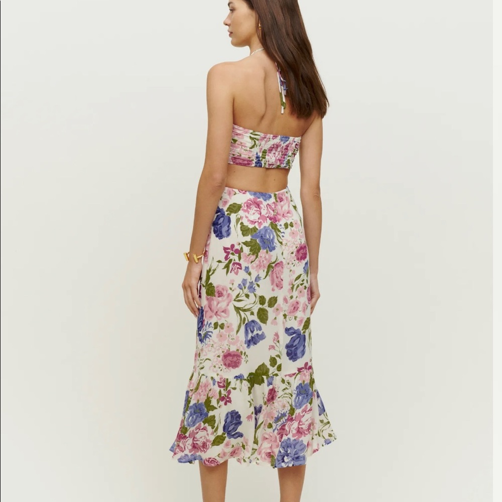 NWOT Reformation Rita Dress in Color Donna Size 4 - Picture 5 of 5